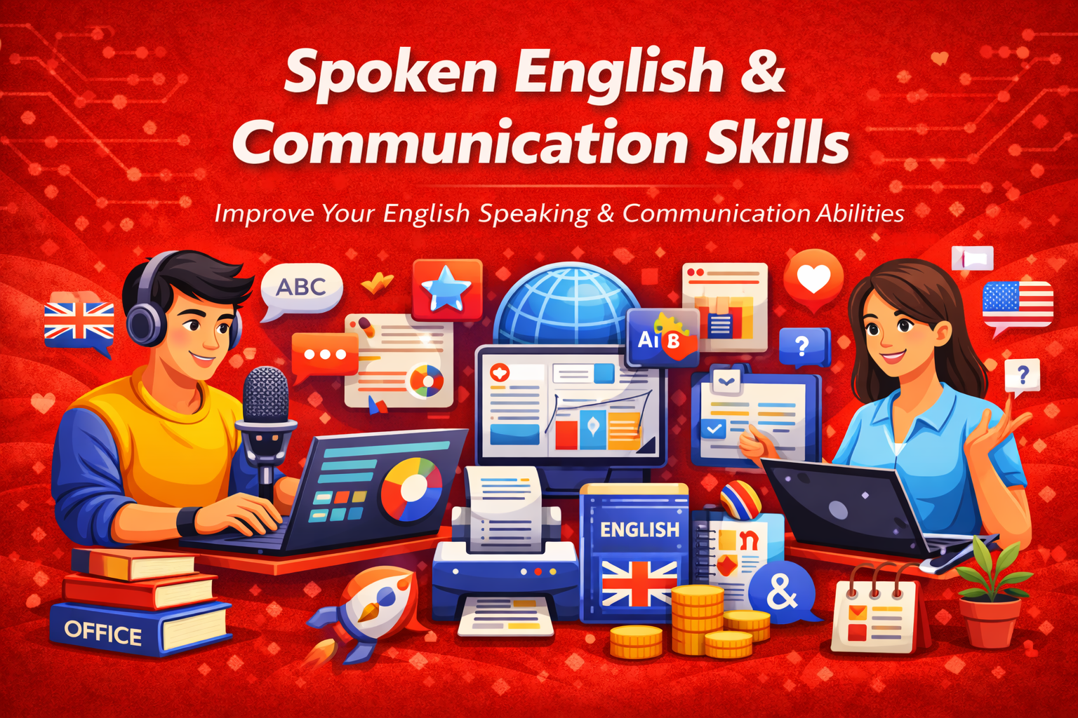 Spoken English & Communication Skills icon